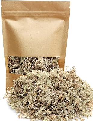 Sphanum orchid foam, dried succulent plant mousse, 2 liters, mixture of pot for garden bonsai, plant holding humidity, cultivation medium for flowers and reptiles in pots in pots in pots in pots in pots.. DIAYTAR NIGERIA: Your partner in affordable shopping with nationwide delivery in just 5-8 days.
