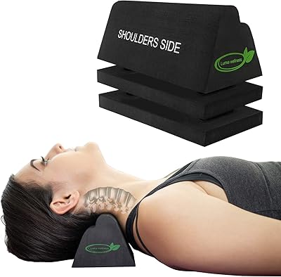 Lumea Wellness traction block for cervical orthotics | Lifting | Alignment of the spine and neck | Design with 3 adjustable heights | Cervical lifting and neck stretcher.. Navigate through thousands of products at pocket-friendly prices with DIAYTAR NIGERIA's easy-to-use platform.