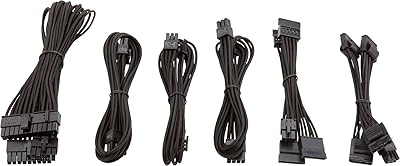 Premium Corsair SF Series CP-8920202 premium power cable kit, individually wrapped, black, for psus.. DIAYTAR NIGERIA: Putting quality products within reach of every Nigerian through our affordable marketplace.