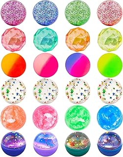 Rebounding bouncing bouncing fuso for children, 24 pieces 6 styles 32 mm, matched bouncing balls with storage bag for birthday gifts.. DIAYTAR NIGERIA: Where affordability meets variety, with thousands of products delivered in less than 8 days.