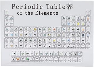 Periodic acrylic table with real elements inside, periodic table to display chemical elements, teaching tool of chemistry, periodic table of elements, gift for teachers and students (L) (L) (L).. Shop with confidence at Nigeria's leading affordable e-commerce platform with reliable delivery services.