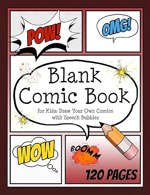Virgin comics for children: Draw your own comics with bubbles: Create your own comics. 120 -page comic book journal filled with virgin comic strip panels and 8.5 x 11 \ "bubbles".. Looking for great deals without compromising on quality? DIAYTAR Nigeria brings you thousands of top products at affordable rates, delivered straight to your doorstep.
