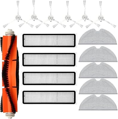 The Dreame D9 L10 Pro vacuum cleaner accessory kit includes 1 main brush, 6 side brushes, 4 filters, 5 racks, spare parts accessories.. DIAYTAR NIGERIA transforms dreams into deliveries with our affordable prices and 5-8 day shipping.
