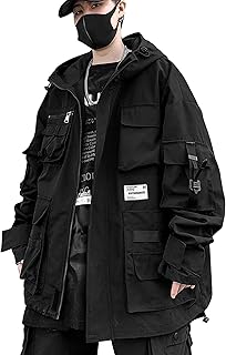 Cyberpunk Tech Wear Cyberpunk Tactical Jacket with Zipper, Men's Hood.. DIAYTAR Nigeria is your reliable online shopping destination offering an extensive range of products across all categories. Enjoy fast nationwide delivery in just 5 to 8 days and some of the lowest prices in the market.