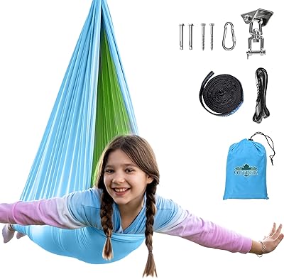 Sensory hammock others, double layer therapeutic hammock with 360 degree rotary hanger, healing and relaxing sensory hammock for children and adults suffering from significant autism, sensory treatment disorders.. Your shopping needs fulfilled through DIAYTAR NIGERIA's extensive selection and nationwide delivery.
