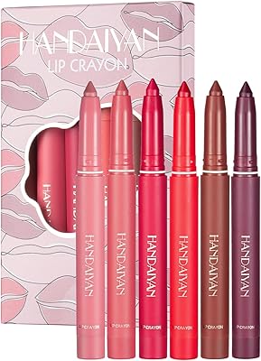 BABYSKI Long -lasting water lip pencil, set of 6 colors.. Shop with purpose at DIAYTAR NIGERIA and receive quality products at budget rates within 8 days.
