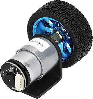 CC engine wheel, balanced car encoder engine kit, 12 V CC encoder engine kit for robot printer (333 rpm).. Experience shopping without compromise at DIAYTAR NIGERIA, with vast selection and quick delivery.