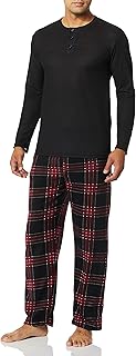 Long sleeve pajama set for men with high and pants of Essentials by Seven Apparel.. Experience shopping satisfaction with DIAYTAR NIGERIA's vast selection and budget-friendly delivery options.