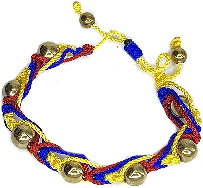 CharmsoftheWorld Adjustable Medellin Adjustable Bracelet - Color Colors Colombian Flag - Steel wire and pearls.. Enjoy the simplicity of shopping with DIAYTAR NIGERIA, offering vast choices delivered in just 5-8 days.