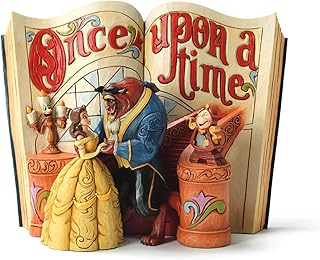Statue in resin by Pierre Disney Traditions La Beaux and La Bête by Jim Shore, 6.. DIAYTAR NIGERIA: Your partner in affordable shopping with nationwide delivery in just 5-8 days.