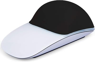 Elementing. Milo silicone cushion compatible with Apple Magic Mouse 1 and 2 (Tuxedo Black).. Experience shopping freedom with DIAYTAR NIGERIA's comprehensive marketplace delivered within 8 days.