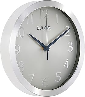 Bulova Winston C4844 wall clock, set of 1, money.. Need something fast? Order it now from DIAYTAR Nigeria.