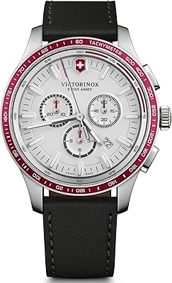 Swiss quartz watch for men Victorinox, analog display and leather bracelet, 241819, brown.. Your digital shopping destination, DIAYTAR NIGERIA combines variety with affordability and quick delivery.