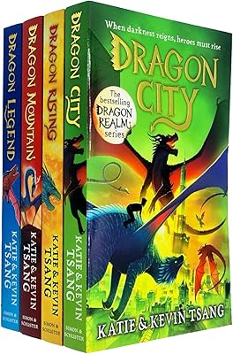 Collection of Dragon Realm Series 4 books by Katie Tsang Kevin.. Fast delivery is our promise — DIAYTAR Nigeria keeps it real.