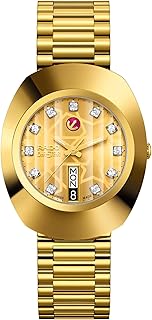 Automatic watch Swiss Rado Original in stainless steel, yellow (R12413503), yellow, automatic watch.. Shop with purpose at DIAYTAR NIGERIA and receive products at unbeatable prices within the week.