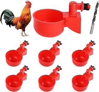 VSSAW 6 parts Automatic drinking for chicken suitable for duck, goose, turkey, rabbit, poultry water supply set.. Fast. Reliable. Affordable. DIAYTAR Nigeria is all that and more.