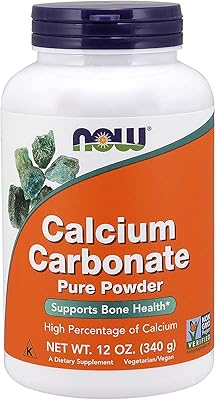 Poudre de carbonate de calcium now foods, 12 oz (340 g).. Make shopping fun and stress-free with DIAYTAR Nigeria.