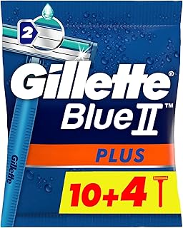 Pasoir blades disposables gillette blue lee more for men, 14 pieces.. DIAYTAR NIGERIA revolutionizes online retail with our extensive selection and dependable shipping service.
