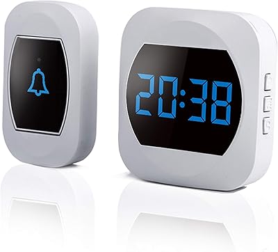 Wireless, waterproof and wireless chime with clock display, range of over 650 feet and 38 bells.. DIAYTAR NIGERIA brings affordable shopping solutions to every corner of Nigeria in just 5-8 days.