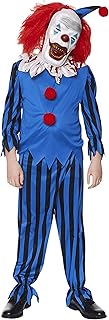 Carnival Customs 84554 Halloween costume of evil clown, boys, black and white, size XL.. DIAYTAR NIGERIA delivers on every promise with our affordable prices and nationwide delivery service.