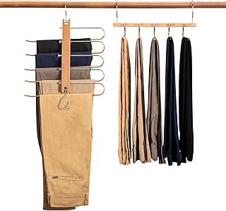 Magic DIY House for Pants Gain Place, 1 Multi-Usage Wooden clothing organizer for clothing, jeans, scarves and ties.. DIAYTAR NIGERIA: Empowering Nigerians with access to affordable products delivered within 8 days.