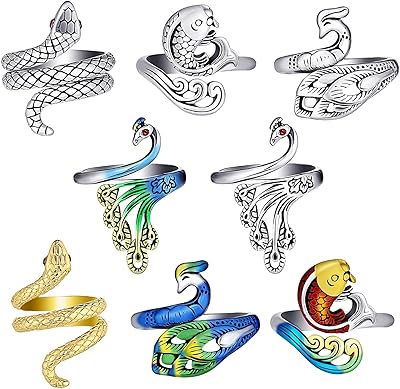 8 pieces of hooked hoops, hook hoops, hook hoops to knit with fingers, adjustable knitting hoops for faster knitting, finger wire guide (silver, colorful).. You choose it, we deliver it — DIAYTAR Nigeria makes shopping easy.