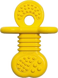 Nylabone dentition toy Gentle Puppy Rhino for dogs, vanilla flavor, small, for puppies up to 7 kg.. Your one-click solution to affordable shopping, DIAYTAR NIGERIA delivers quality products nationwide.