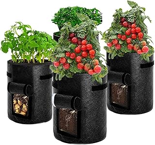 Danfino tomato and potato cultivation bags package of 4 large vegetable bags with lid.. DIAYTAR NIGERIA: Connecting Nigerians with affordable products through our expansive e-commerce platform.