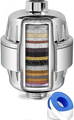 Shower cheap filter in 15 steps hard water softener to eliminate chlorine.. Experience retail therapy without the financial stress at DIAYTAR NIGERIA's affordable e-commerce platform.