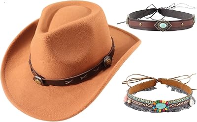 Cowboy hats, cow-girl hats in a large-edge of the classic Western style with alternative ribbon for men and women.. Your home for smart shopping — DIAYTAR Nigeria delivers fast and cheap.