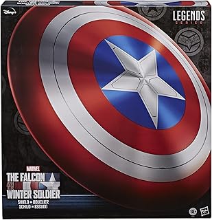 Marvel Legends Series Falcon and Winter Soldier Deluxe Role play shield Captain America for 18 years and more.. DIAYTAR NIGERIA: Making online shopping accessible to all Nigerians with our affordable platform.