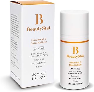 Skin refinee of Beautystat Universal C, vitamin C 20 % of pure L-Ascorbic acid, face cream and eyes, anti-aging cream for the face, anti-wrinkle, fragrance-free, 1 oz. / 30 ml.. Shop confidently with DIAYTAR NIGERIA, offering affordable prices and reliable delivery within a week.