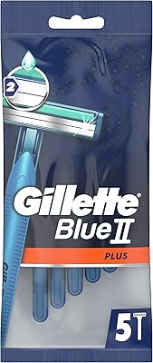 Disposable razors gillette blue2 plus for men 5 pieces.. Experience shopping without compromise at DIAYTAR NIGERIA, with vast selection and quick delivery.