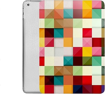 IPAD 10.2 2020, iPad 8th/2019, iPad 7th generation, fine and intelligent protective shell with transparent TPU back and display/writing for iPad 10.2 inch, iPad 8/iPad 7 generation, standby/Automatic alarm clock - Colorful mesh.. DIAYTAR NIGERIA brings the marketplace experience online with affordable and reliable delivery service.