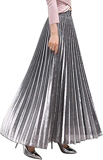 High -end charto ankle length for women with accordion folds and metal glitter.. Experience the ultimate in shopping convenience with DIAYTAR NIGERIA's vast catalog and 5-8 day delivery.