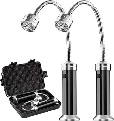 Set of 360 degree adjustable magnetic lights for barbecue, super bright outdoor lights for open -air, waterproof and heat resistant, battery not included (2 rooms).. Your go-to destination for affordable online shopping, DIAYTAR NIGERIA delivers in under 8 days.