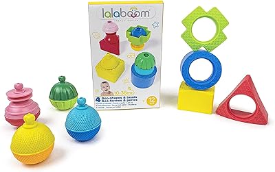 Lalaboom - 4 educational forms and pearls to assemble - preschool toy - educational construction toy Montessori colors and shapes for 10 months to 2 years - BL660, 12 pieces.. Whether you're in Lagos, Abuja, or anywhere in between, DIAYTAR Nigeria ensures your online shopping experience is smooth, affordable, and fast.