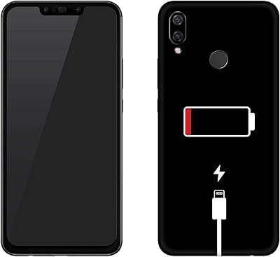 Stylized ultra premium vinyl corporal wrap for Huawei Nova 3i - Empty battery.. DIAYTAR NIGERIA: Bringing quality products to every Nigerian home at prices everyone can afford.