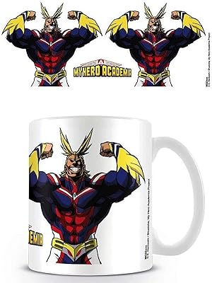 Pyramid International Cup My Hero Academia (All Might Design) Coffee mug of 11 oz. Large cup. White ceramic cup in a presentation gift box - Official product My Hero Academia.. DIAYTAR NIGERIA delivers more than products - we deliver affordable shopping satisfaction nationwide.