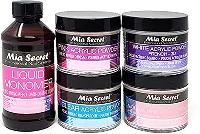 MIA secret liquid monomer - 4 oz with acrylic powder - 2 oz (pink/transparent/white and multi -balance).. DIAYTAR NIGERIA transforms how Nigerians shop with our affordable prices and dependable shipping times.