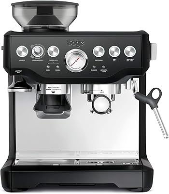 SAG espresso machine from The Barista Express, coffee maker with milk froth, BS875BTR - Black truffle.. Shop anytime, receive on time — only with DIAYTAR Nigeria.
