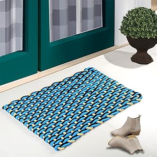 Danube Home Sterling striped doormat | 100% polypropylene carpet and carpet.. DIAYTAR NIGERIA: Creating access to affordable products for every Nigerian with our swift delivery service.