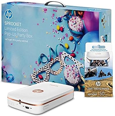 Photo printer HP White Sprocket with Zink HP 2 x 3 "photo paper for HP Sprocket printer - 50 sheets.. Get more for less on DIAYTAR Nigeria — Nigeria’s favorite e-commerce platform.