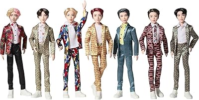 Mattel BTS model dolls, package of 7.. Experience the simplicity of DIAYTAR NIGERIA's extensive marketplace with delivery within 8 days.