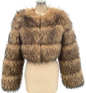 Wesbr Vests for women, short fake fur coat for women, winter collar, long sleeves, short jacket flummer in faux fur, top short.. DIAYTAR NIGERIA: Empowering Nigerians with access to affordable products and reliable 5-8 day delivery.