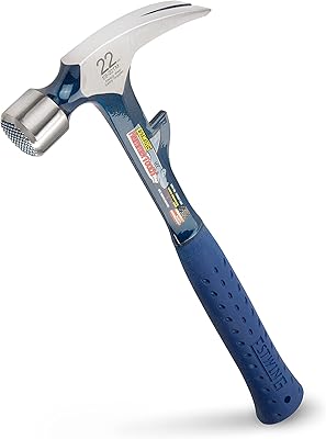 Easting Hammer tooth hammer - Right claw of 22 oz with strawberry side and impact reduction handle - E6-22TM.. DIAYTAR NIGERIA: Bringing quality products to your doorstep at prices that won't break the bank.