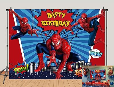 Super City Design Red Spiderman Photograph Boat Fond For Boys Baby Shower Birthday Picture Photography Super -hero Design Decoration City for children size 5x3 feet.. Get more for less on DIAYTAR Nigeria — Nigeria’s favorite e-commerce platform.