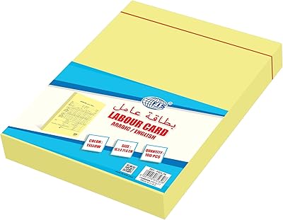 FIS Business Card 100 Parts (Arabic/English) 216x165 mm - FSCL7N.. DIAYTAR NIGERIA brings quality products to every corner of Nigeria at prices everyone can afford.
