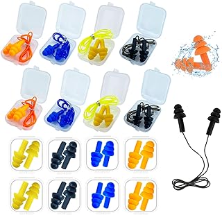 Earrred corks to sleep 16 pairs of reusable silicone reusable noise -update plugs.. DIAYTAR NIGERIA: Where shopping dreams become reality with affordable prices and prompt shipping.