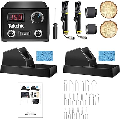 Professional wood combustion kit, Techchic Pro 1 wood stoves with 20 cord tips, including ball tips.. DIAYTAR NIGERIA provides endless shopping possibilities with affordable prices and prompt delivery service.